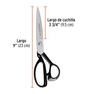 Tijera de 9" para sastre - TRUPER