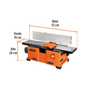 Canteadora de 6" y 2HP - TRUPER