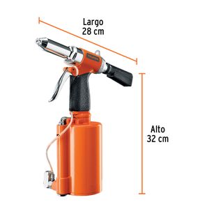Remachadora Neumática de 1/4" - TRUPER