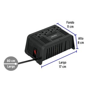 Regulador de voltaje de 800 VA/400 W - VOLTECK