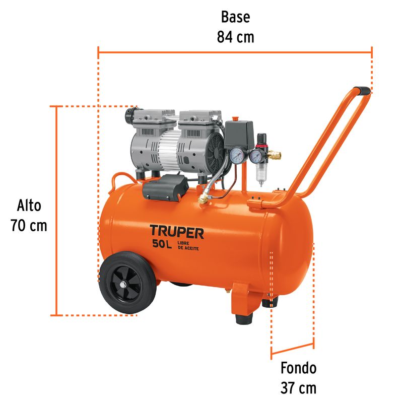 Compresor-de-aire-silencioso-de-1HP-50L