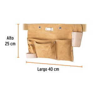 Porta herramientas con 9 bolsillos - TRUPER