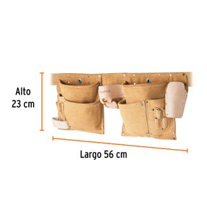 Porta herramientas con 13 bolsillos - TRUPER