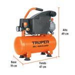 Compresor-lubricado-de-aire-de-1HP-10L