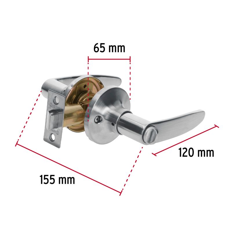 Cerradura-cromo-mate-de-manija-para-baño