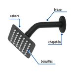 Cabeza-de-ducha-cuadrada-de-4--con-brazo-negro-mate