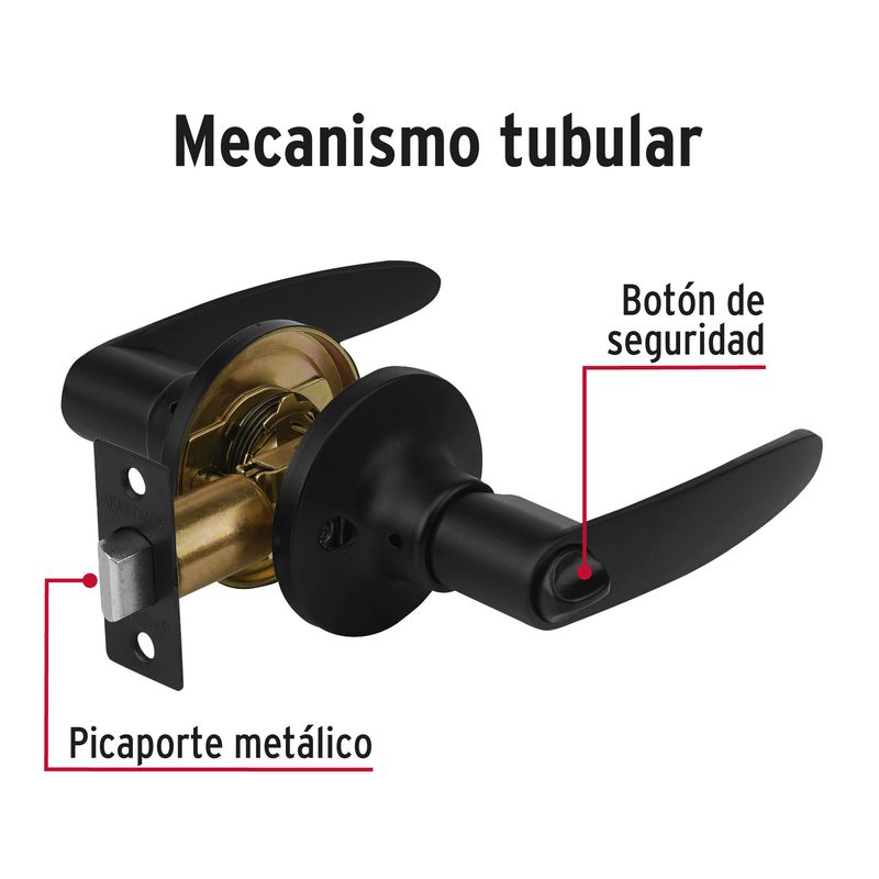 Cerradura-negro-mate-de-manija-para-baño