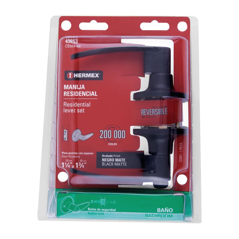 Cerradura-negro-mate-de-manija-para-baño