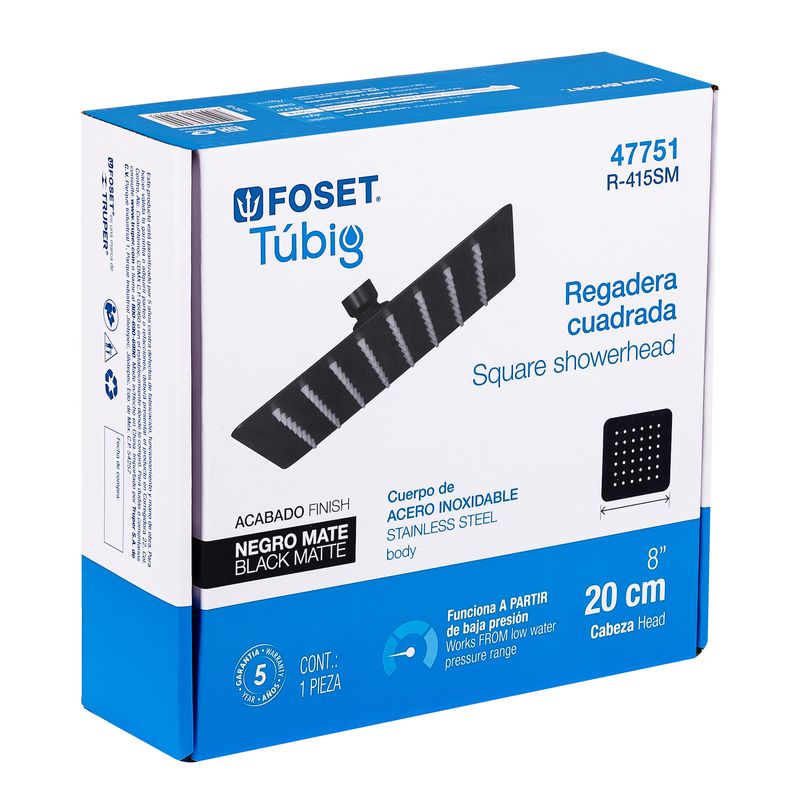 Cabeza-de-ducha-cuadrada-de-8--negro-mate-acero-inoxidable