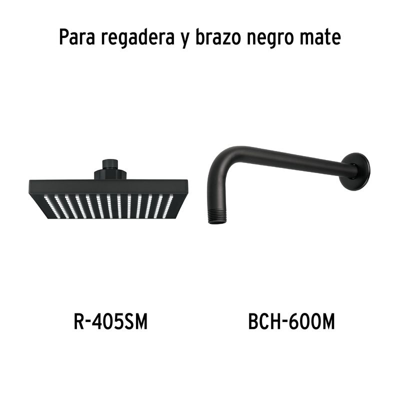 Cabeza-de-ducha-cuadrada-de-8--con-brazo-negro-mate