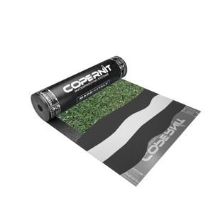 Lámina Asfáltica Gravilla Verde de 1 x 10 metros. - COPERNIT
