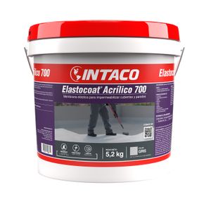 Impermeabilizante ELASTOCOAT Gris para cubiertas y paredes 1 gl. - INTACO