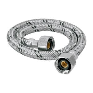 Manguera de abasto, 1/2" x 1/2", 55cm para lavabo - FOSET