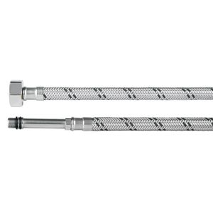 Manguera de abasto, 1/2" x M10, 55cm para lavabo - FOSET