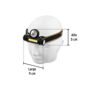 Linterna LED de 180lm para cabeza - PRETUL