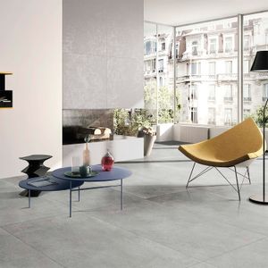 Porcelanato de alta resistencia CEMENTO GREY pulido de 60 x 120 cm Caja 1.44 m2. - VIZANO