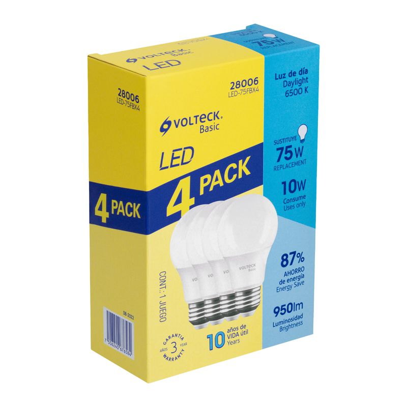 Focos-LED-de-10W-pack-de-4