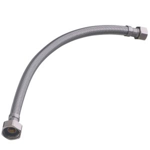 Manguera Flexible 12" para Lavabo - Conexión a Llave Angular FV - FV