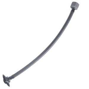 Manguera Flexible 16" para Inodoro - Conexión Giratoria - Conexión a 1/2" - FV