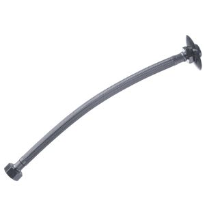 Manguera Flexible 16" para Lavabo - Conexión Giratoria - Conexión a 1/2" - FV