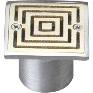 Rejilla Cuadrada Concéntrica / LC-60x60x40 mm.