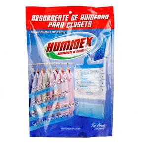 Eliminador de humedad de 300 gr sin aroma para closets. - HUMIDEX