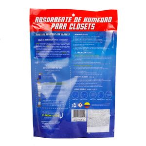 Eliminador de humedad de 300 gr sin aroma para closets. - HUMIDEX
