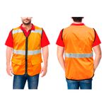 Chaleco-reflectivo-naranja-100--poliester-impermeable-con-cierre-nylon.-TALLA--L.