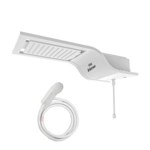 Ducha electrónica INTENSE Blanca de 220V con control multitemperatura. - FAME
