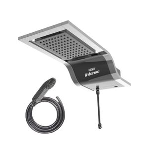 Ducha electrónica INTENSE Negra de 110V/127V con control multitemperatura. - FAME