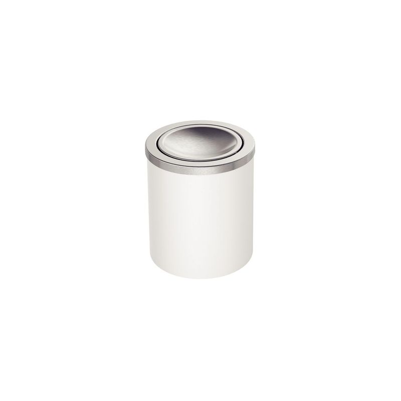 Basurero-UTIL-de-acero-inoxidable-con-tapa-basculante-de-5-lt-blanco.