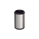 Basurero-PORTOFINO-de-acero-inoxidable-sin-tapa-de-10-lt.