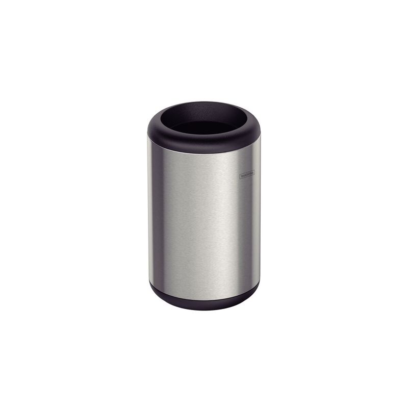 Basurero-PORTOFINO-de-acero-inoxidable-sin-tapa-de-10-lt.