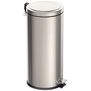 Basurero de acero inoxidable de 30 lt con pedal. - TRAMONTINA