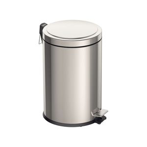 Basurero de acero inoxidable de 20 lt con pedal. - TRAMONTINA