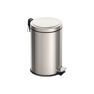 Basurero de acero inoxidable de 12 lt con pedal. - TRAMONTINA