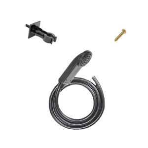 Ducha electrónica INTENSE Negra de 110V/127V con control multitemperatura. - FAME