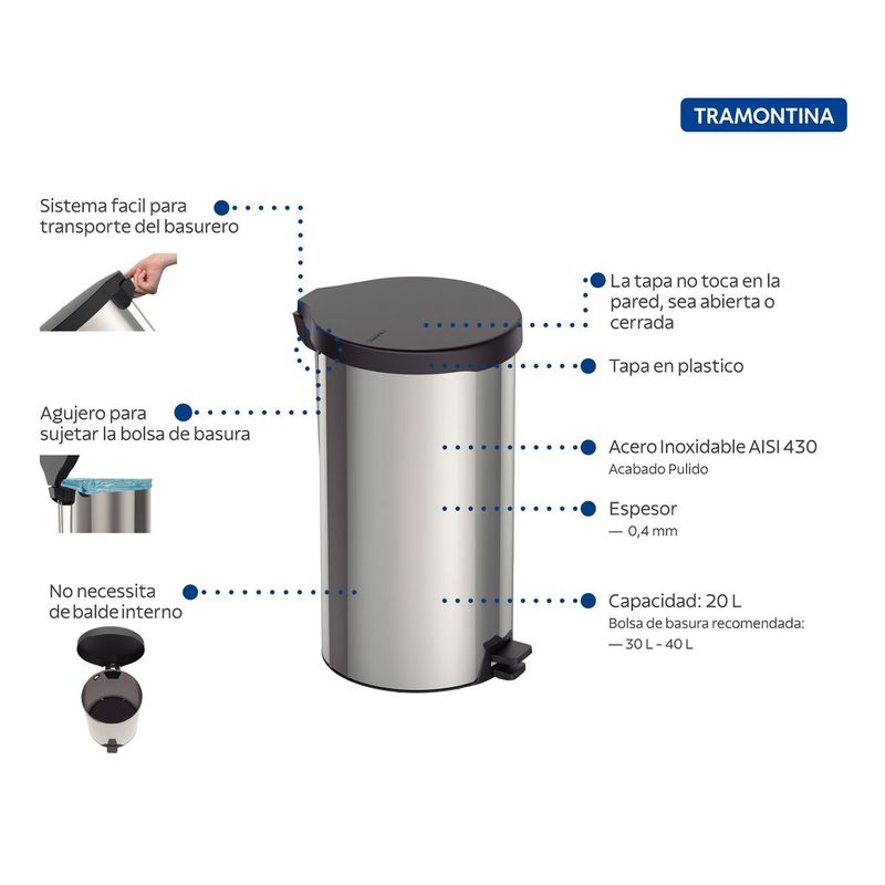 Basurero-NEW-de-acero-inoxidable-con-pedal-de-20-lt-negro.
