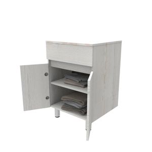 Organizador de baño Módulo Bajo Parma de 2 puertas para lavabo. - MUEBLE FACIL