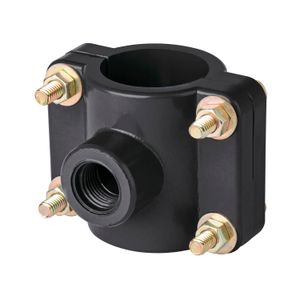 Abrazadera de 1 1/2" para toma domiciliaria - FOSET