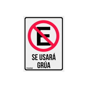 Letrero de "No estacionarse" - TRUPER