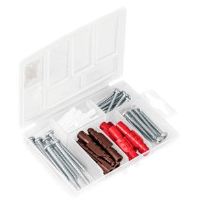 Juego de tacos y tornillos de 3/16", 1/4" y 5/16" - FIERO
