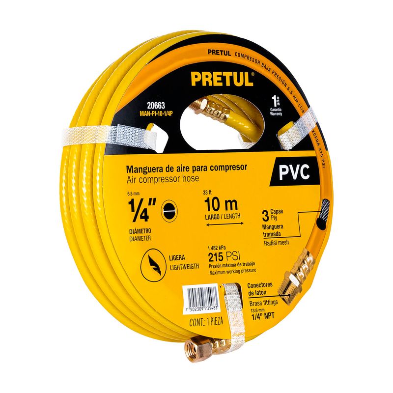 Manguera-para-compresor-hecha-de-PVC-de-1-4--x-10m
