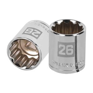 Dado de 1/2" con 12 puntas, 26mm - TRUPER