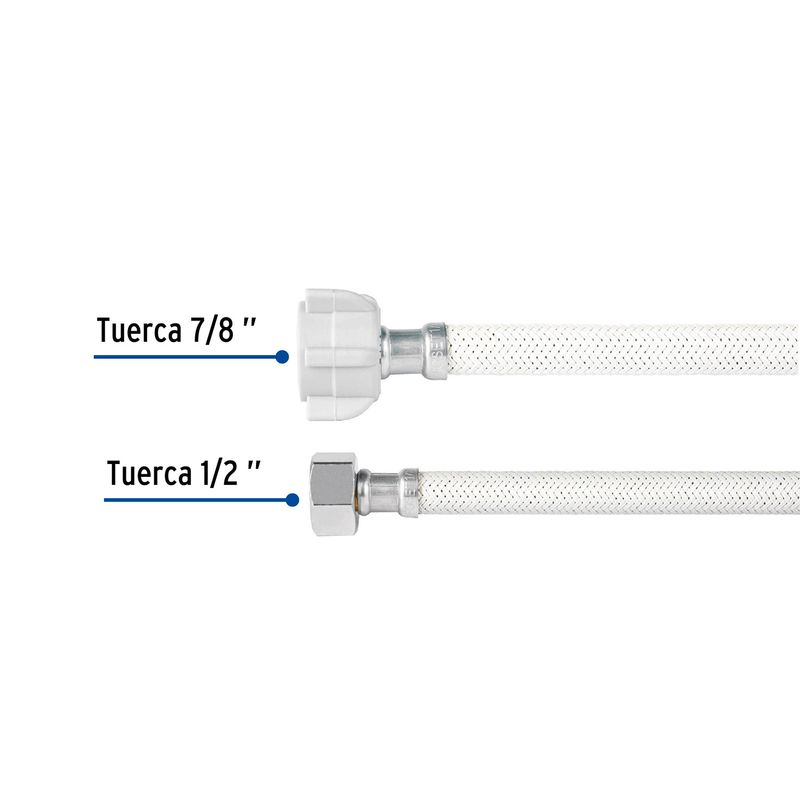 Manguera-de-abasto-de-1-2--x-7-8--y-60cm-de-largo-de-vinilo-blanco