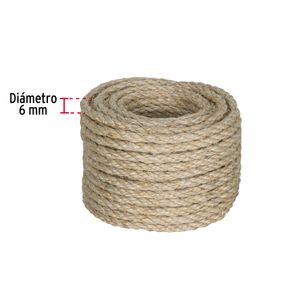 Cuerda de sisal de 6mm x 15m - FIERO