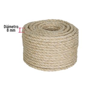 Cuerda de sisal de 8mm x 30m - FIERO