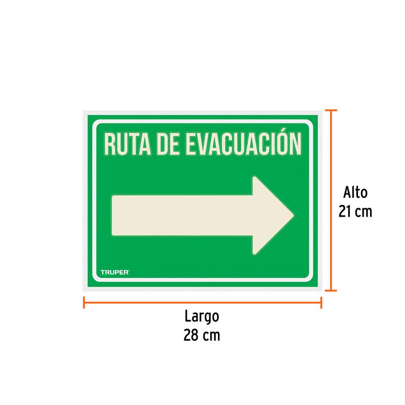 Letrero-de--Ruta-de-evacuacion---derecha-
