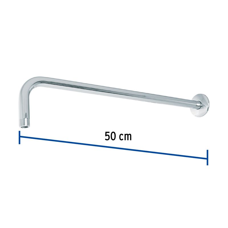 Brazo-de-ducha-de-50cm-con-acabado-cromo-de-la-linea-TUBIG