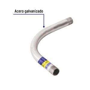 Codo de 1/2" y 90° para instalaciones eléctricas - VOLTECK